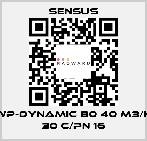 Wp-Dynamic 80 40 m3/h 30 c/PN 16 Sensus