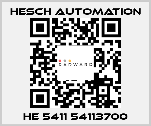 HE 5411 54113700 Hesch Automation