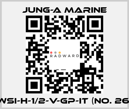 WSI-H-1/2-V-GP-IT (No. 26) JUNG-A MARINE