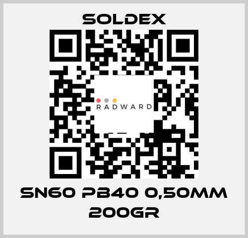 Sn60 Pb40 0,50mm 200Gr SOLDEX