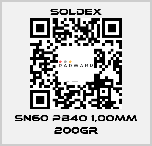 Sn60 Pb40 1,00mm 200Gr SOLDEX