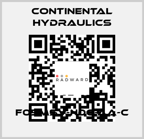 F05MSV-NDC-AA-C Continental Hydraulics