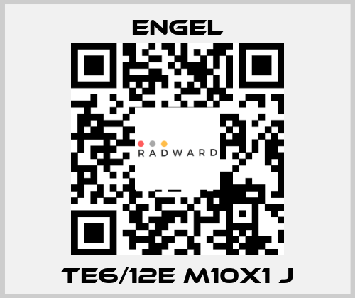 TE6/12E M10X1 J ENGEL