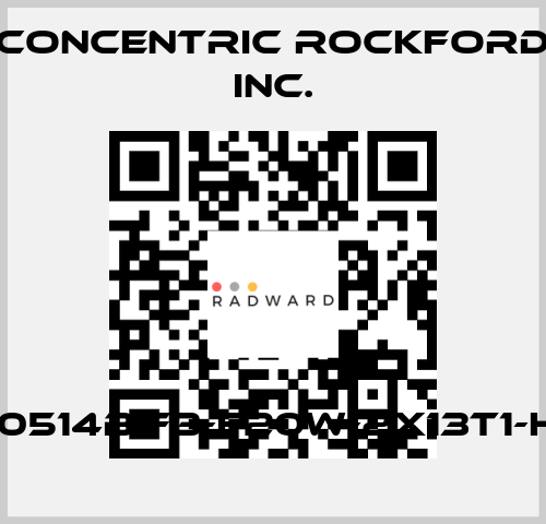 21061510514B,f3-F20W-2X13T1-H12D10R Concentric Rockford Inc.