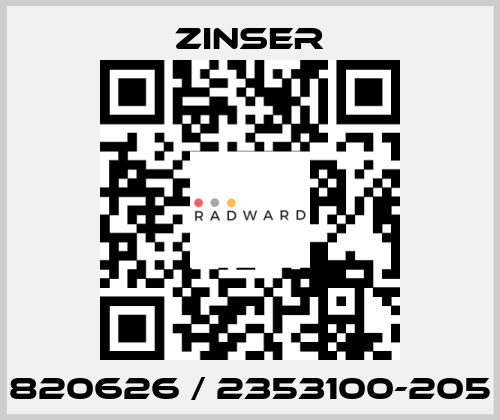 820626 / 2353100-205 Zinser