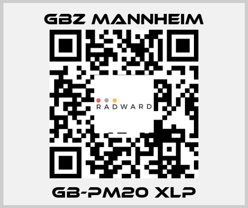 GB-PM20 XLP GBZ MANNHEIM