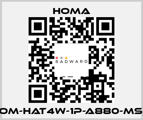 HOM-HAT4w-1p-A880-Msli HOMA