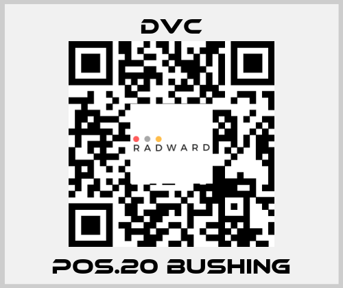 Pos.20 bushing DVC