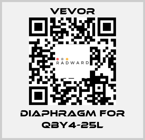 diaphragm for QBY4-25L VEVOR