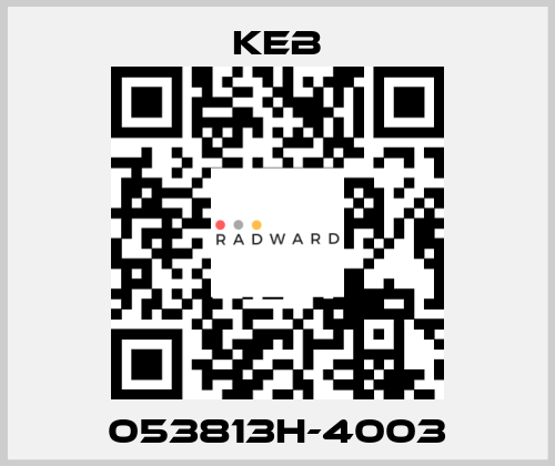 053813H-4003 KEB