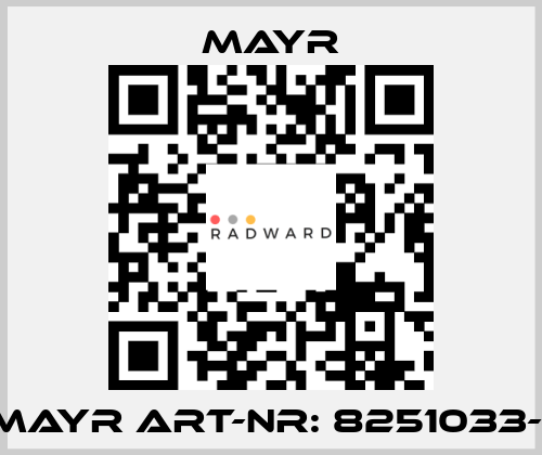 mayr Art-Nr: 8251033-1 Mayr