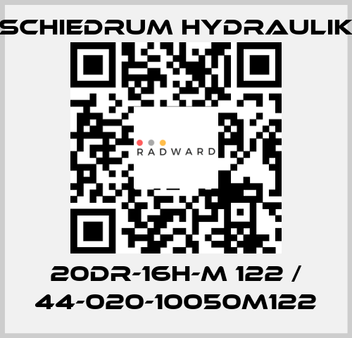 20DR-16H-M 122 / 44-020-10050M122 SCHIEDRUM HYDRAULIK