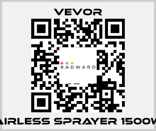 Airless Sprayer 1500W VEVOR