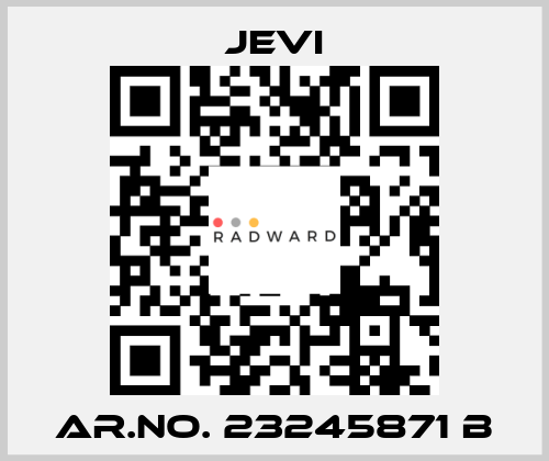 Ar.No. 23245871 B JEVI