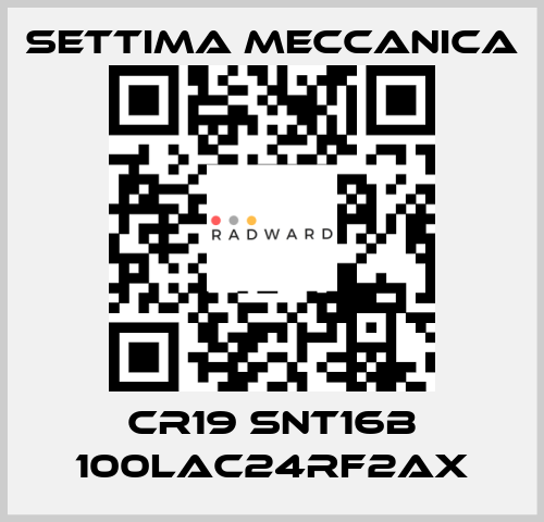 CR19 SNT16B 100LAC24RF2AX Settima Meccanica