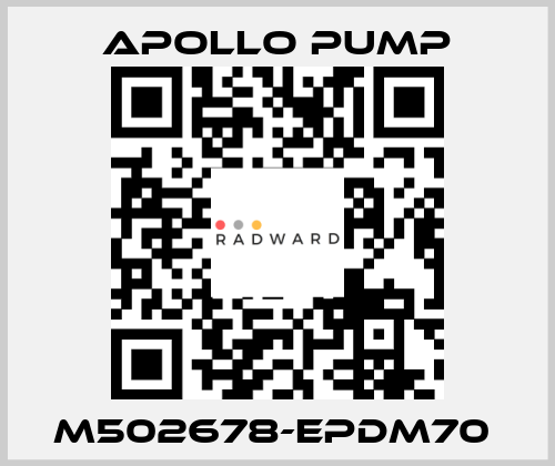 M502678-EPDM70  Apollo pump