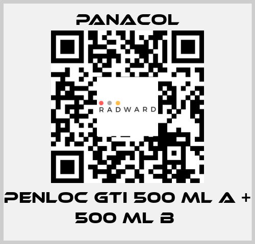 PENLOC GTI 500 ml A + 500 ml B  Panacol