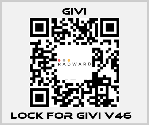 Lock for Givi V46   Givi