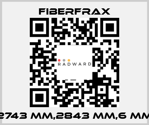 2743 MM,2843 MM,6 MM Fiberfrax