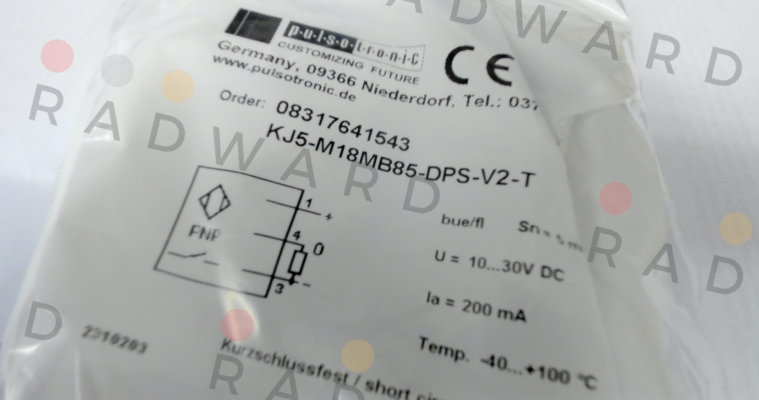 KJ5-M18MB85-DPS-V2-T Pulsotronic