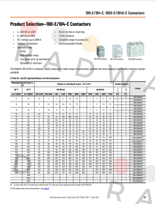 100-E26KJ00 Allen Bradley (Rockwell)