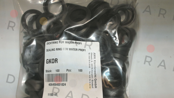 Replacement rubber ring suitable for GKA 12. Ludecke