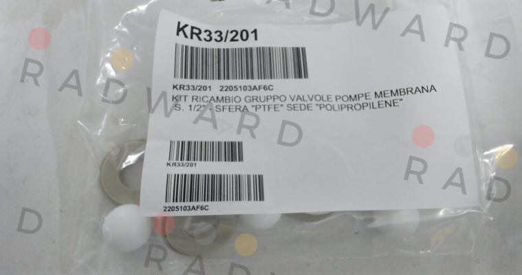 KR33/201 PTFE Raasm