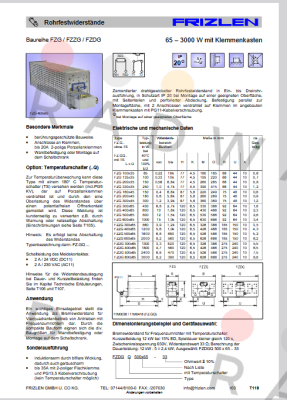 FZG600X65-82 Frizlen