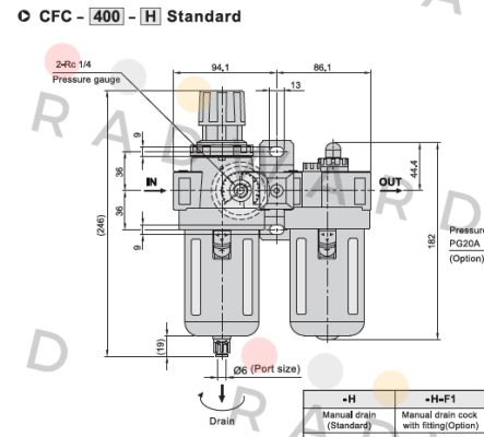 CFC 400 H;S  Chelic