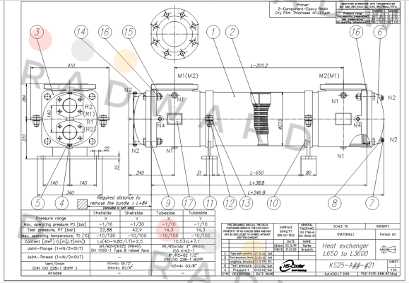 KS25-AEN-421 L2300 HS Cooler