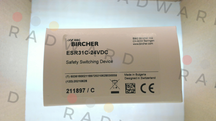 211897 / ESR31C24DC-GB Bircher