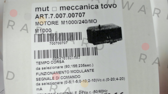 7.007.00707 Mut Meccanica Tovo SpA