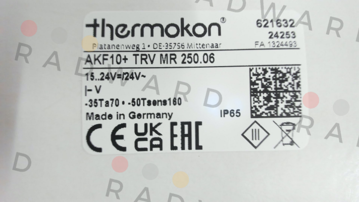 AKF10+ TRV MR 250.06 Thermokon