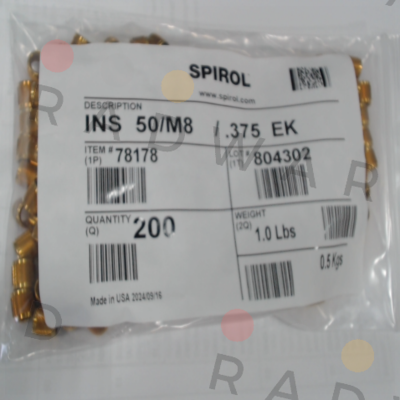 INS 50/M8 Spirol