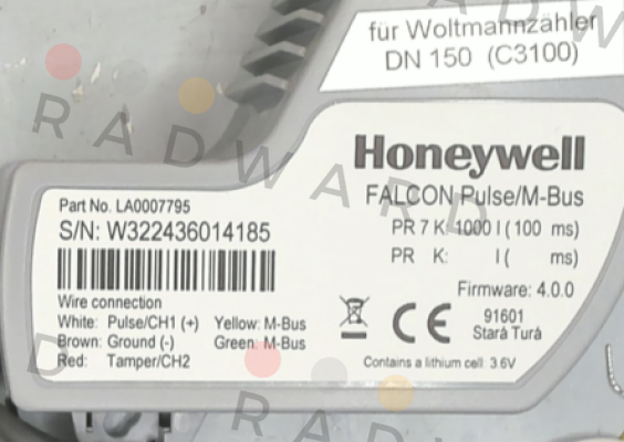 LA0007795-H Honeywell