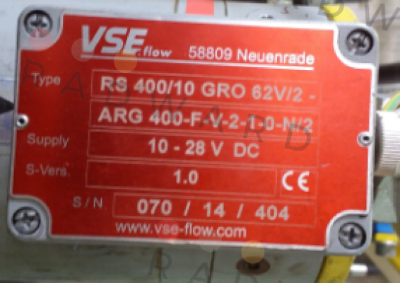 RS 400/5 GRO62V - GSM02 Vse-Flow