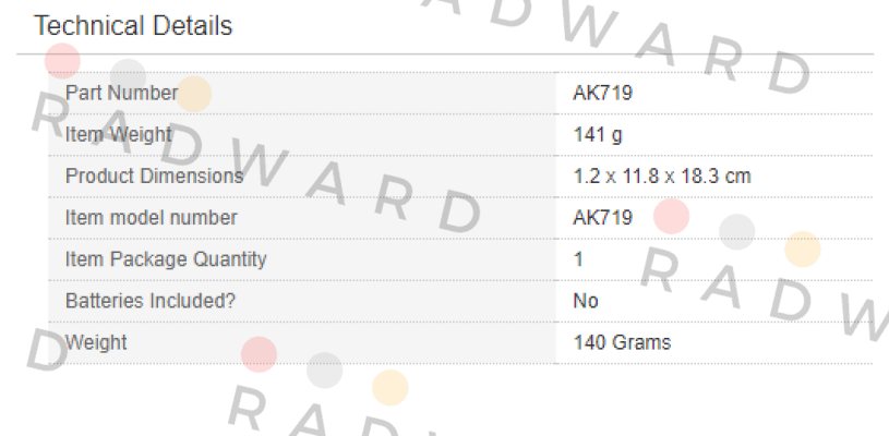 AK719  Sealey