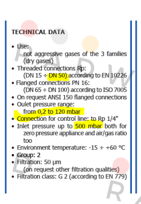 AG/RC DN50 (AG50)  Madas