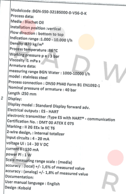 BGN-S50-321BS000-0-V56-0-K  Kobold