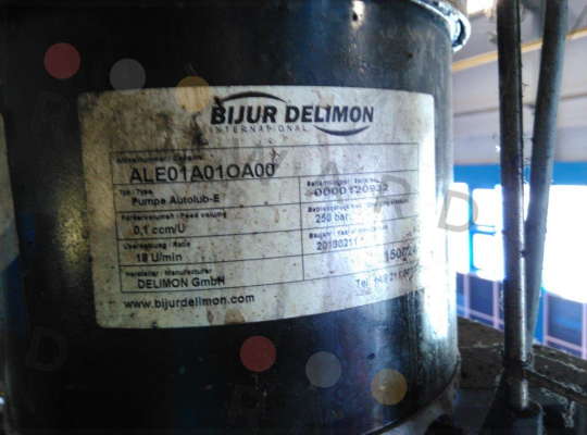 ALE01A01OA00 Bijur Delimon