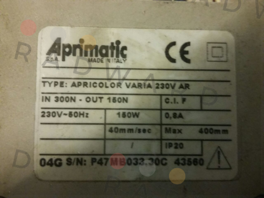 43503/023 Aprimatic