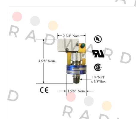 P88G-4-C15TB  Whitman Controls