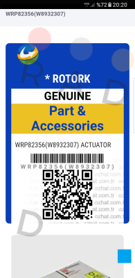 WRP82356(W8932307)    Rotork