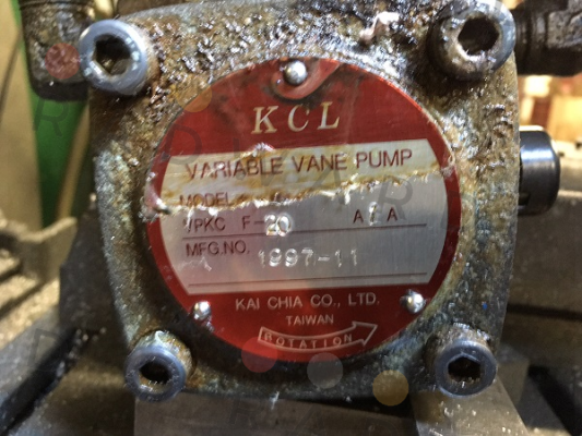 VPKC  F-20 A  KCL HYDRAULIC PUMPS