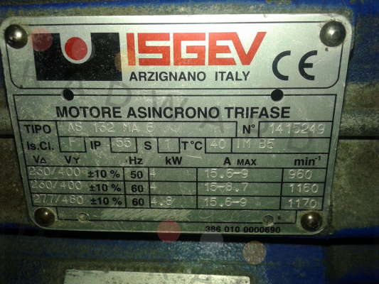 AS 132 MA 6 (OEM*)   Isgev