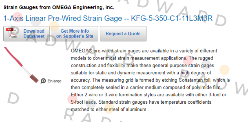 KFG-5-350-C1-11L3M3R  Omega