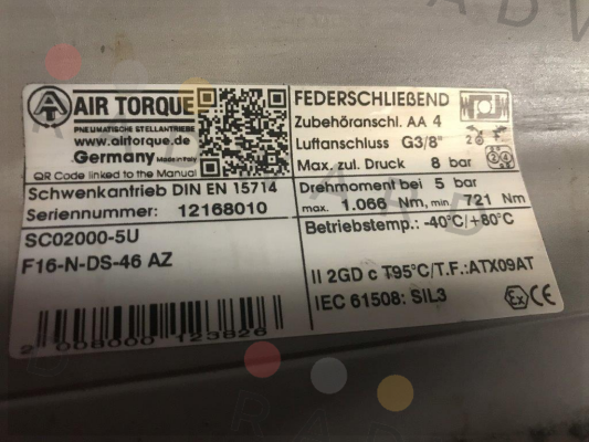 ES4G02000U  Air Torque