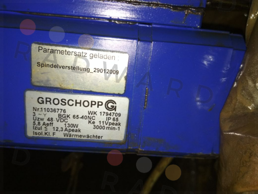 WK 1794709,11036776 OEM  Groschopp