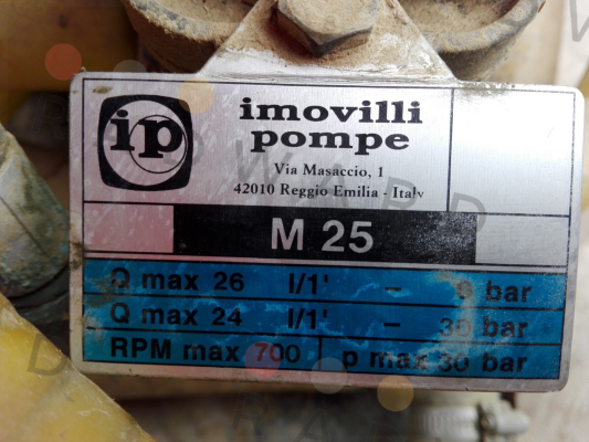 30.006  Imovilli pompe