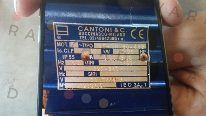 SEMLH 080B-4  Cantoni